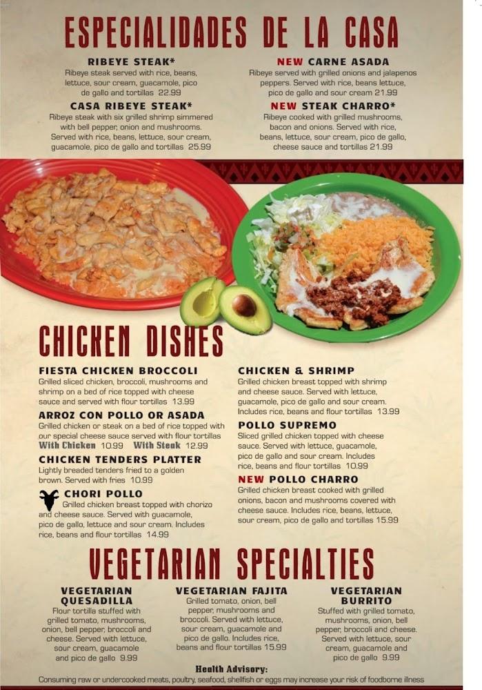 Los Cabritos Mexican Restaurant Menu image 3
